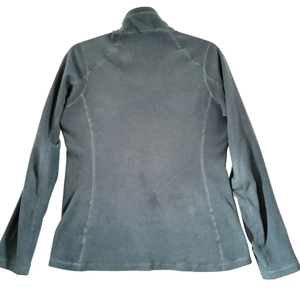 The North Face Blue Fleece Pullover‎ Women 1/4 Zip Polartec Outdoor Hike Small